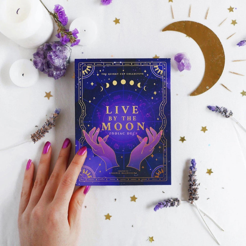 Live By The Moon Zodiac Oracle Cards