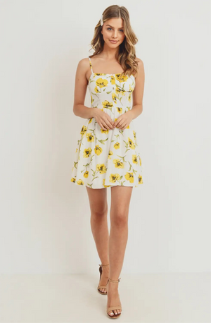 
            
                Load image into Gallery viewer, Smocked Sunflower Dress
            
        
