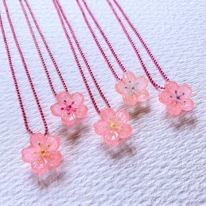 
            
                Load image into Gallery viewer, Gacha Cherry Blossom Necklaces
            
        