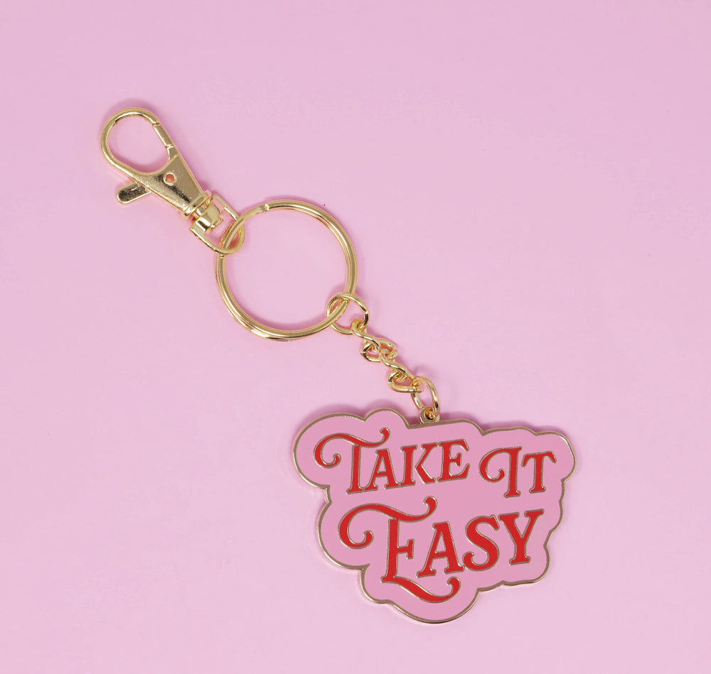 Take It Easy Keychain