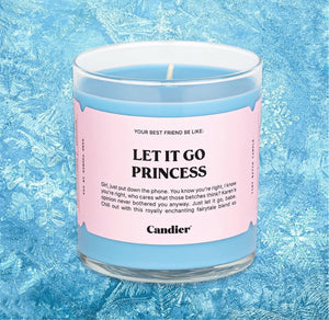 Let It Go Princess Candle