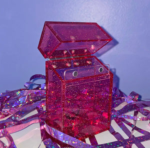 
            
                Load image into Gallery viewer, Pink Glitter Cigarette Box
            
        