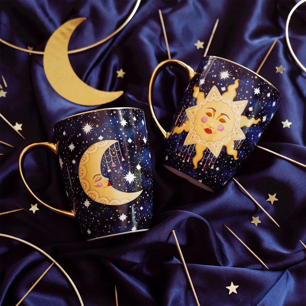 Sun and Moon Mug Set