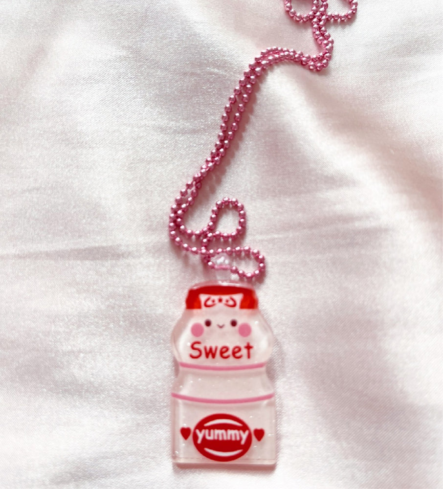 
            
                Load image into Gallery viewer, Soft Drink Kawaii Necklaces
            
        