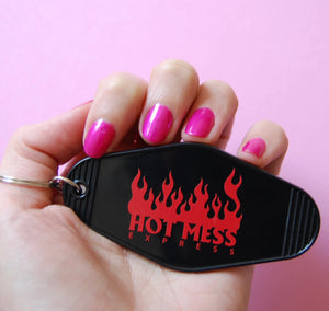 
            
                Load image into Gallery viewer, Hot Mess Express Keychain
            
        