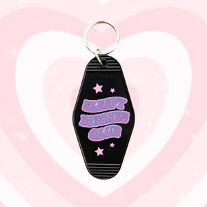 
            
                Load image into Gallery viewer, Sleepy Bitches Club Keychain
            
        