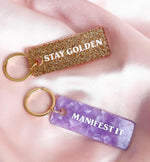 Manifest It Acrylic Keychain