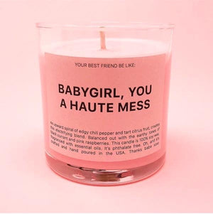 Haute Mess Candle (Pink)