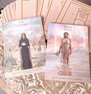 Terra Qi Goddess Oracle Cards