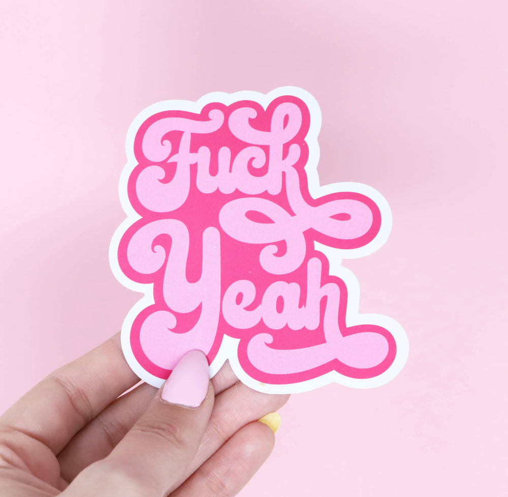 
            
                Load image into Gallery viewer, Fuck Yeah Sticker
            
        