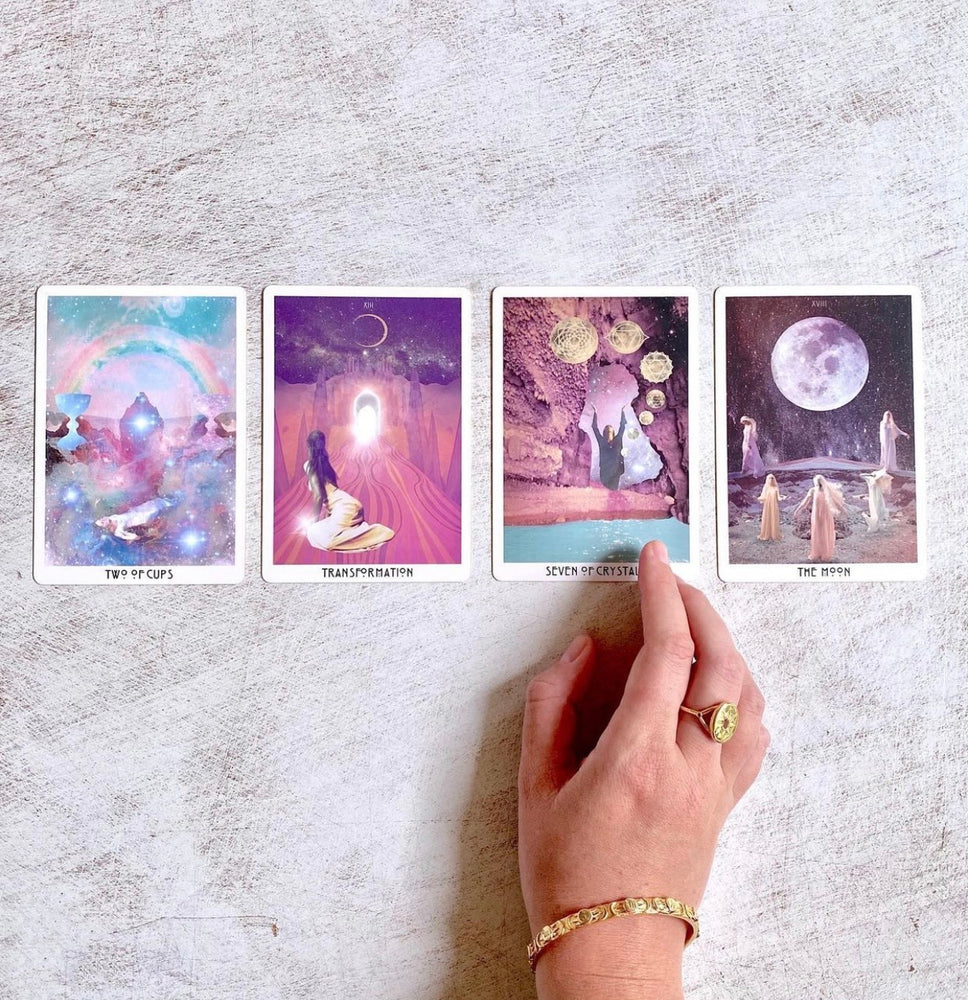 
            
                Load image into Gallery viewer, The starchild tarot first edition
            
        