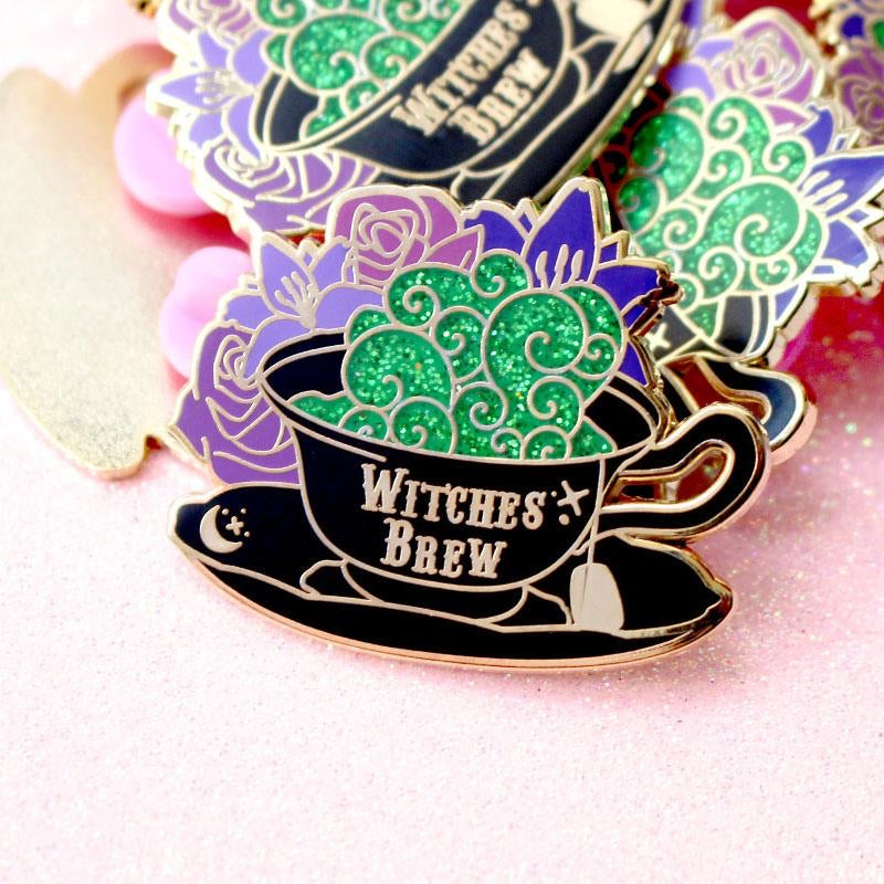 
            
                Load image into Gallery viewer, Witches Brew Enamel Pin
            
        