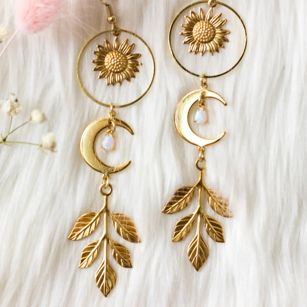 
            
                Load image into Gallery viewer, You are my Sunshine Boho Earrings
            
        