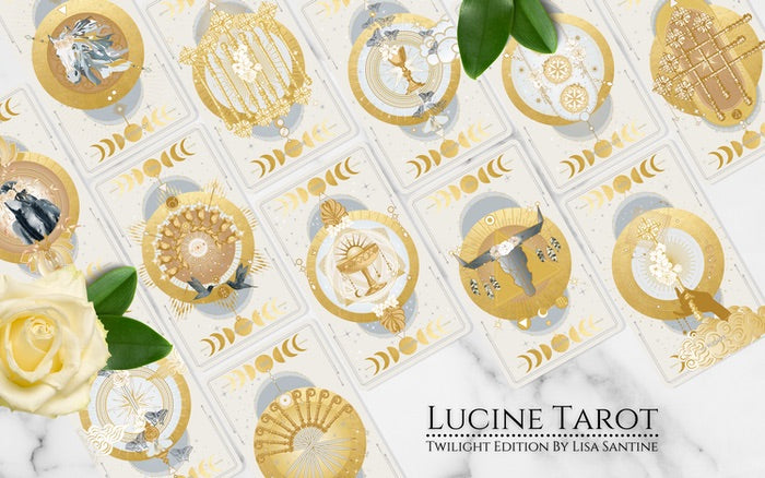 
            
                Load image into Gallery viewer, Lucine Tarot Deck (Twilight Edition)
            
        