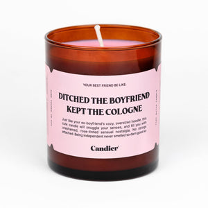 
            
                Load image into Gallery viewer, Ditched the Boyfriend, Kept the Cologne Candle
            
        