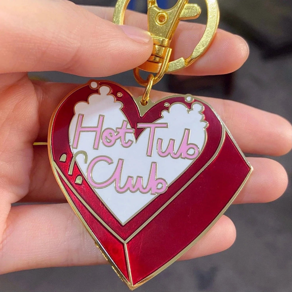 
            
                Load image into Gallery viewer, Hot Tub Club Keychain
            
        