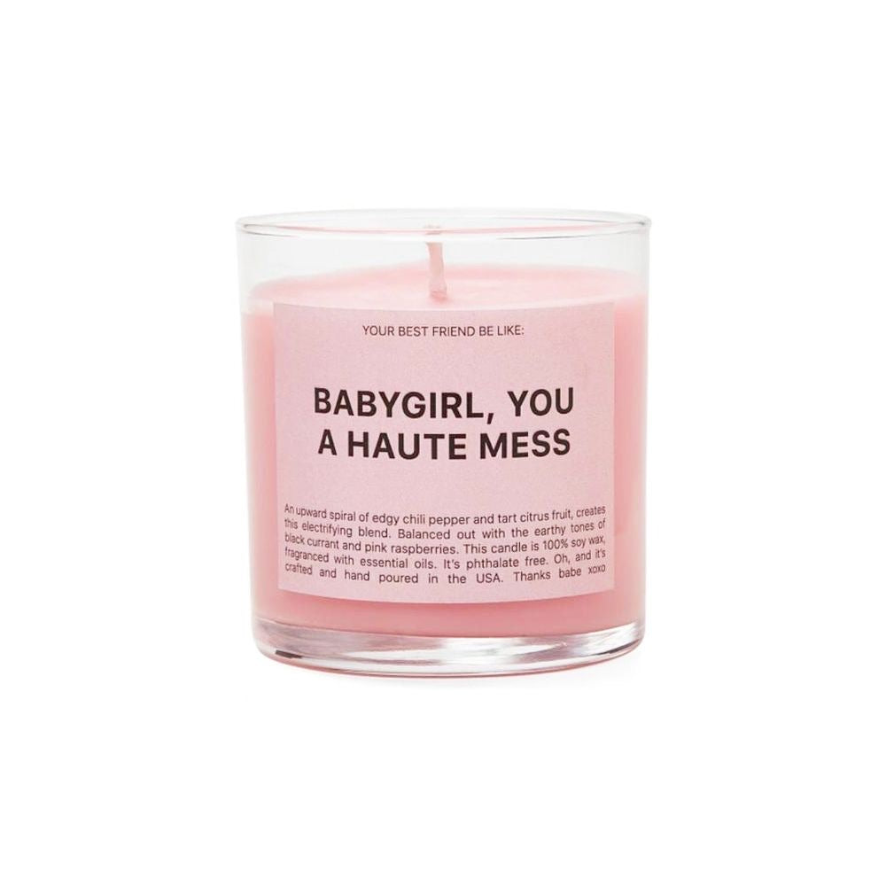 Haute Mess Candle (Pink)