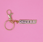 OKURRR Cardi B inspired keychain