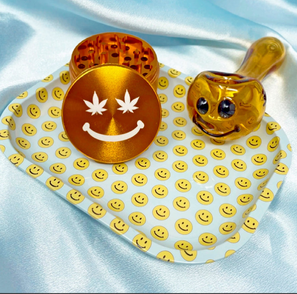 Smiley Rolling Tray