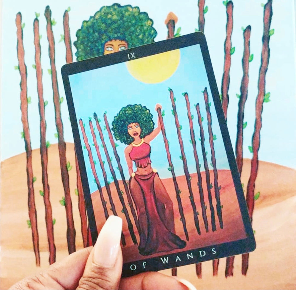 
            
                Load image into Gallery viewer, The Afro Goddess Tarot Arcanas (Classic Edition)
            
        